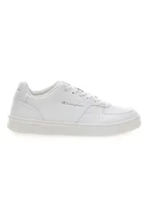 Sneakers bianche in materie sintetiche stile basket Newman 44