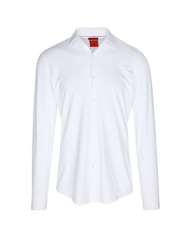 Hugo Camisa de punto Slim Fit KENNO blanco 41