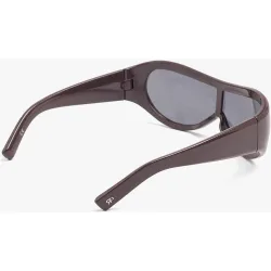 Gafas de sol de mujer con protección uv y forma oversize estilo deportivo