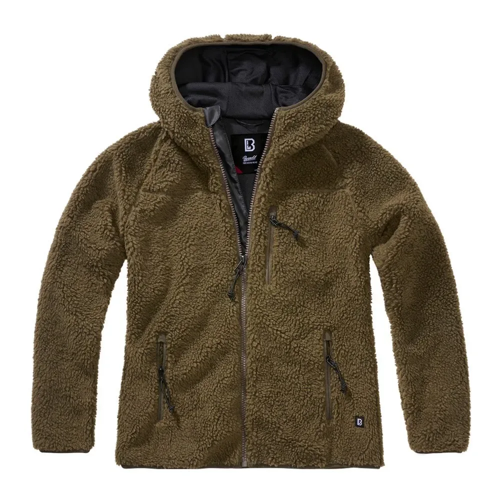 Brandit Veste Teddy Olive S Femme - Brandit - FashionsVida