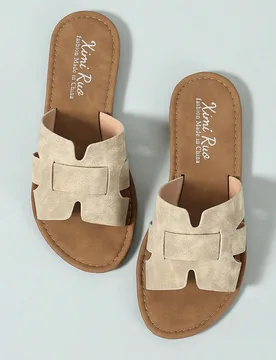 Sandalias romanas planas y tejidas de manera informal para mujer, adecuadas para primavera, verano, exteriores, playa, apartamento, combinación con v - Shein - FashionsVida