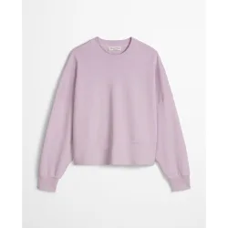 Sudadera de mujer relajada con algodón reciclado