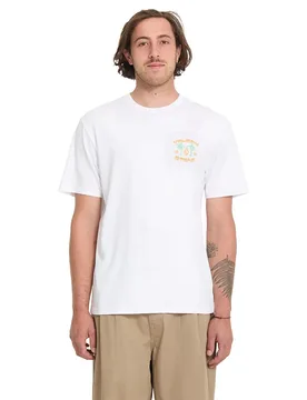 Maglietta A Maniche Corte 91 Palm White XL - Volcom - FashionsVida