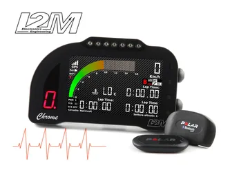 Display Acquisitore Dati Cronometro Gps Chrome Pro2 Universale