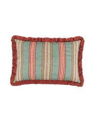 Pure Cotton Enys Garden Large Cushion Green Mix