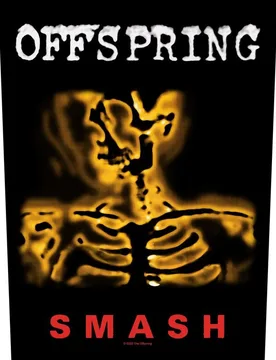 Backpatch - Smash - schwarz - Lizenziertes Merchandise! - None - unisex - The Offspring - FashionsVida