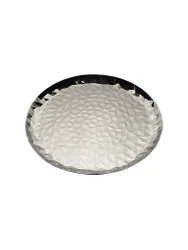 Vassoio JOY N. 3 Rotondo Acciaio Inossidabile 40cm argento