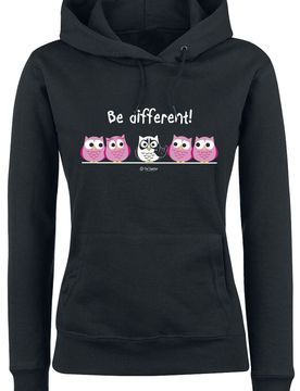Kapuzenpullover - - Metal - S bis XXL - für Damen - Größe XXL - schwarz - Frauen - female
