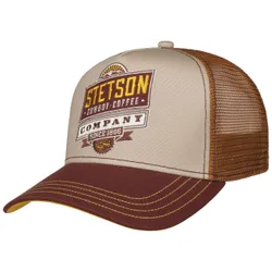 Cowboy Coffee Trucker Cap by - bordeaux - Female - Size: One Size
