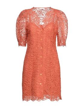 Minivestido Mujer Naranja 34 Mujer