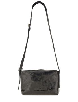 UMA WANG Logo-debossed Shoulder Bag