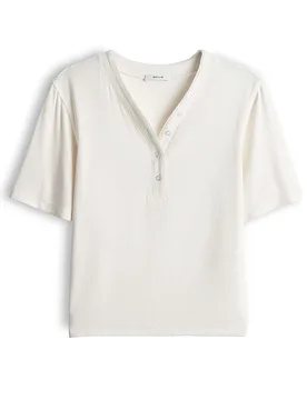 Opus T-shirt SANEZ crème 40 - Opus - FashionsVida