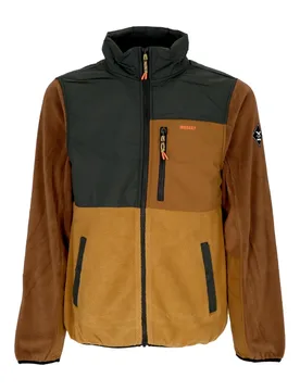 Giubbotto Pile Uomo Auf Deck Fleece Jacket Nightforest - Iriedaily - FashionsVida