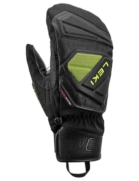 Moufles Wcr C-tech 3d Black / Ice Lemon 7.5 - Leki Alpino - FashionsVida