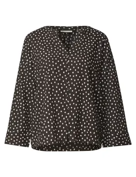 LTD QR Splitneck blouse w butt female