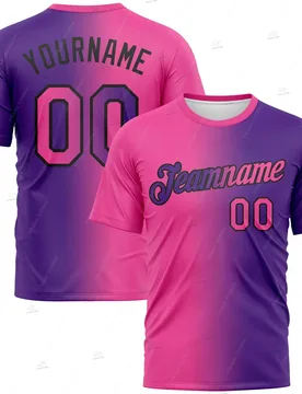 Custom Name Colorful Gradient Graffiti Polyester Shirt Pullover Retro 3DPrint Harajuku Summer Streetwear Short Sleeve T-Shirts W - Aliexpress - FashionsVida