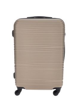Trolley Valigia media champagne 4 ruote multidirezionali PR172M