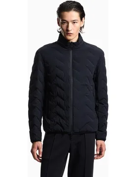 Plumífero de hombre acolchado logo - Emporio Armani - FashionsVida