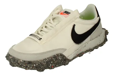 Waffle Racer Crater Womens White Trainers - Size Uk 4