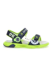 Sandali 63288 Blu con strappi 34