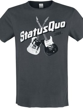 T-Shirt - Amplified Collection - Timeless Badge - S bis L - für Männer - Größe M - charcoal - Lizenziertes Merchandise! - Männer - male