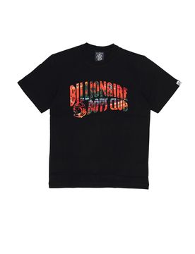 Maglietta Uomo Tropical Island Fill Arch Logo Tee Black