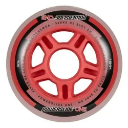 Roue One 8 Unités Milky / Red 90 mm unisex