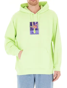 Felpa con cappuccio VERDE LIME XL - Vans - FashionsVida