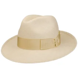 Amedeo Bogart Panama Hat by - nature-beige - Size: 61 cm