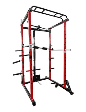 Käfig für Krafttraining Pure2Improve Powerrack - Rouge - unisex - Size: 145x111x215 cm