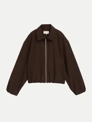 Oversized Blouson Braun 38