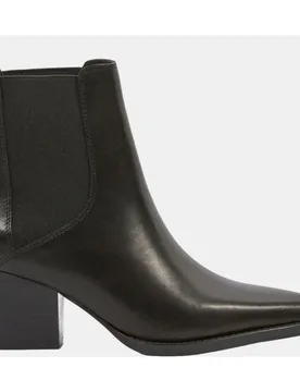 Botines para Mujer cowboy de piel con tacón de 5 cm - Another Trend - FashionsVida