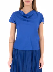 Blusa drappeggio BLUETTE L