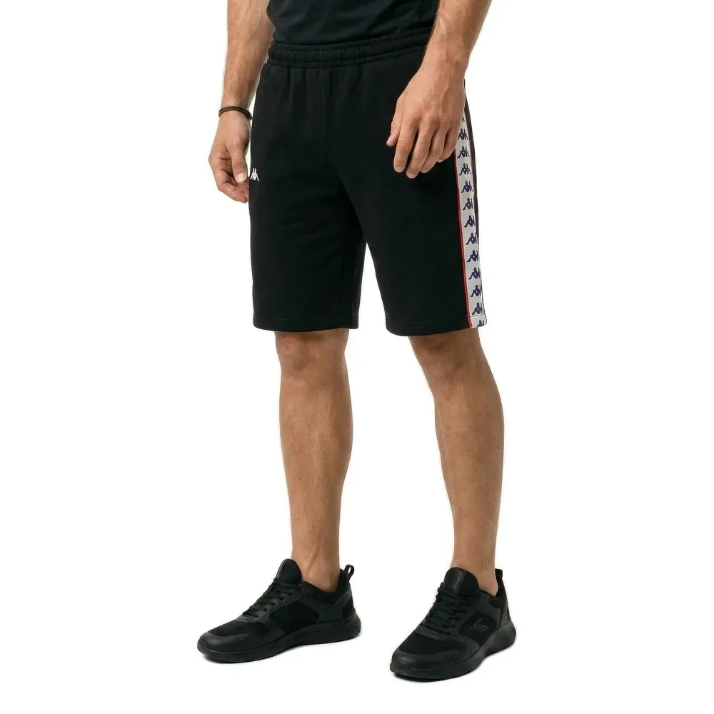Short Surro Black / White Antique / Red XL - Kappa - FashionsVida