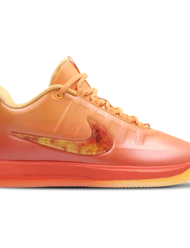 Book 2 Men's Sneakers - Orange - Size 7 - Mesh/Synthetic - Orange - Size: 7 - Nike - FashionsVida
