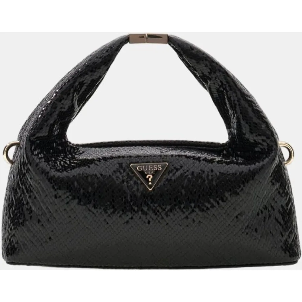 Bolso de mano estructurado con asa rígida - Guess - FashionsVida