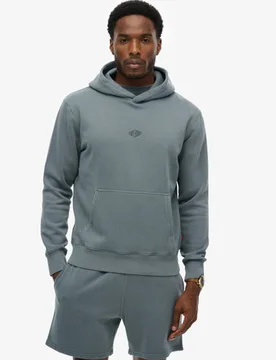 Superdry Herren Micro Logo Hoodie Blue - Größe: XL - 79.99 - FashionsVida