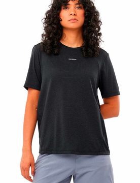 Shkout core camiseta entrenamiento manga corta mujer Negro (M)
