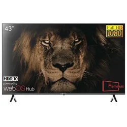Tv Nvr-8840-43fhwba 43´´ Fhd Led Black One Size unisex