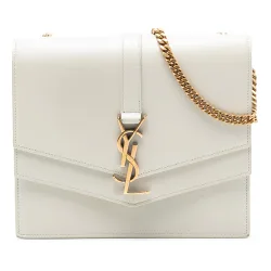 Medium Leather Monogram Sulpice Crossbody