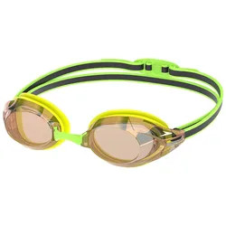 Vanquisher 3.0 Mirrored Swimming Goggles Hyper Yellow / Grey / Ablaze Mirror One Size Men,Women
