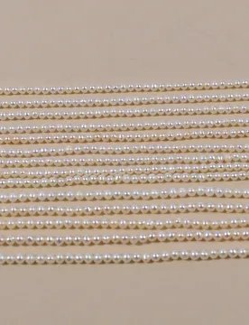 Cost-Effective Natural Freshwater Seedless Pearl Loose Pearls 3-3.5mm Near-Round Pearl Necklace Raw Material Accessories Supply - Aliexpress - FashionsVida