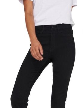 Jeans - NMSallie High Waist Flare Jeans - W27L30 bis W32L32 - für Damen - Größe W28L32 - schwarz - Frauen - female