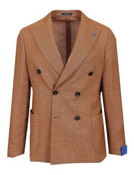 Blazer di lana a doppio petto