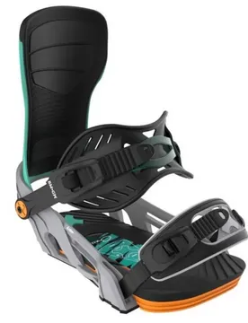 Fixations De Snowboard Axtion Grey/Green L Homme