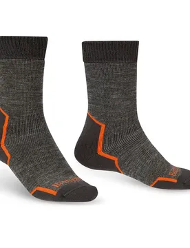 Chaussettes Heavyweight Merino Comfort Boot Anthracite EU 44-47