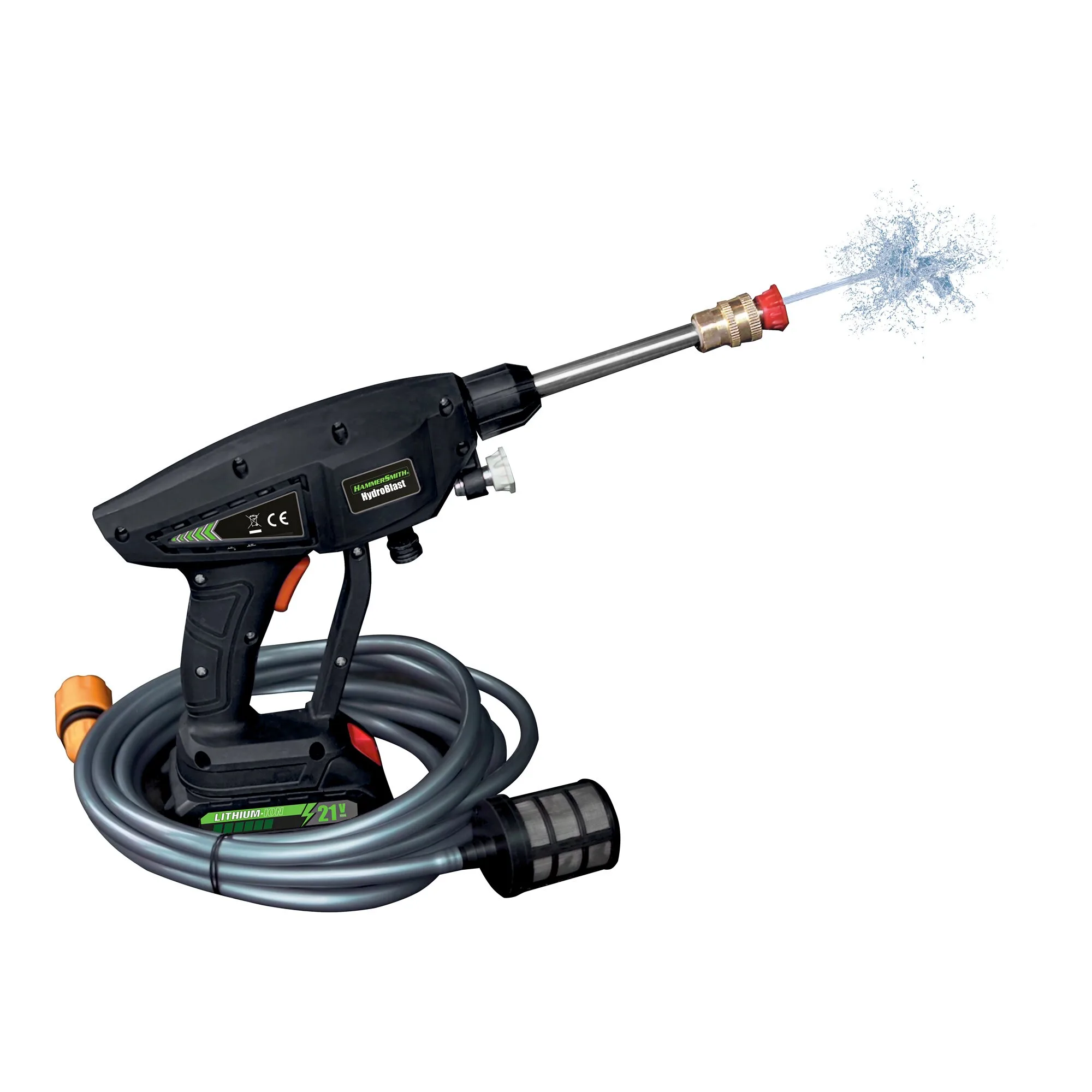 Akku-Druckreiniger Hammersmith HydroBlast schwarz - Mediashop - FashionsVida