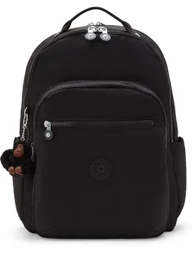 Sac à Dos Seoul Lap 27l True Black One Size unisex - Kipling - FashionsVida