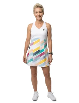 Pro Sleeveless Dress White / Apricot XL - Head Racket - FashionsVida