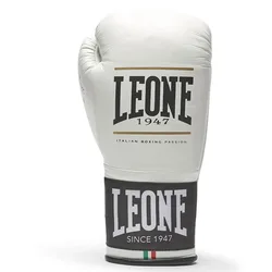 Gants De Boxe En Cuir Synthétique Shock Plus White 10 oz